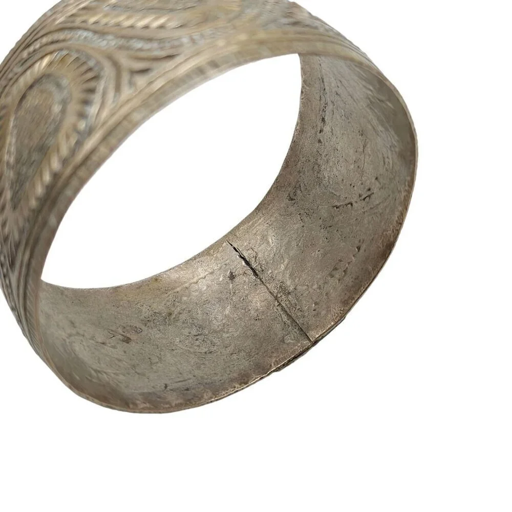 Handmade Berber Bracelet Old Moroccan Bangle Ethnic Tribal African Bracelet